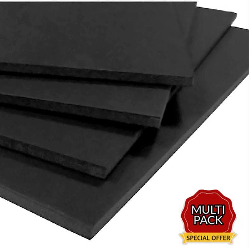 Fome-Cor 48 x 96 x 3/16 Black Foam Board 25 pack