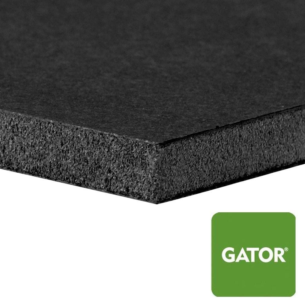 8X12X3/16 Black Self Adhesive Gator Board 38 Pack
