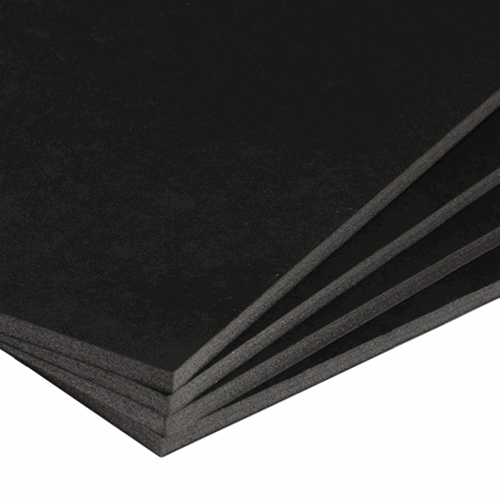 1/2" Black Pre-Cut Foam Board - Multi Sizes & Packs